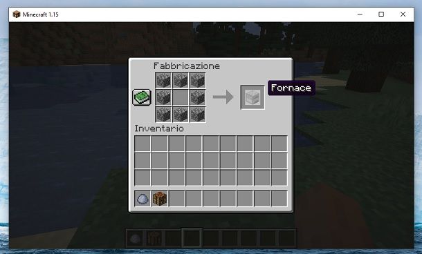 Fornace Minecraft