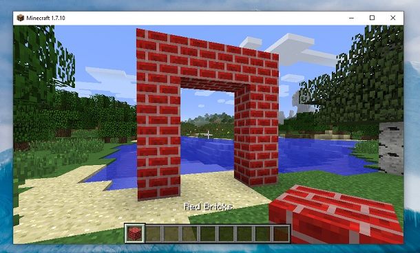 Red Bricks Minecraft