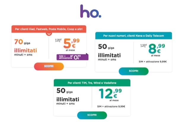 Offerte ho-mobile