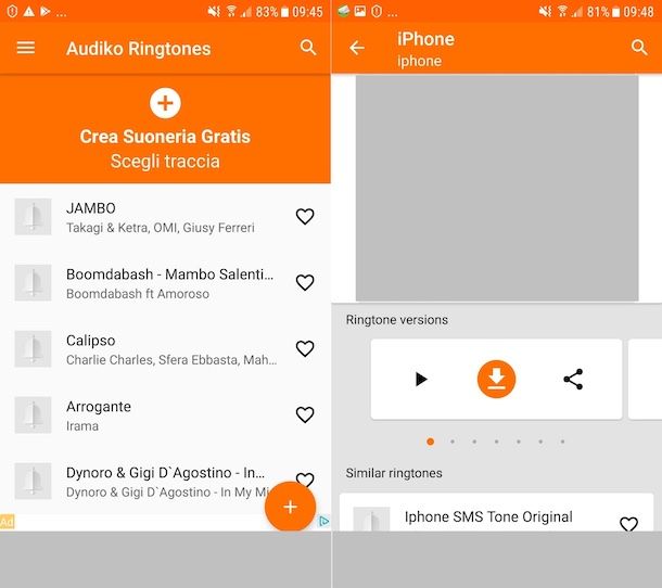 Come scaricare suonerie gratis Salvatore Aranzulla
