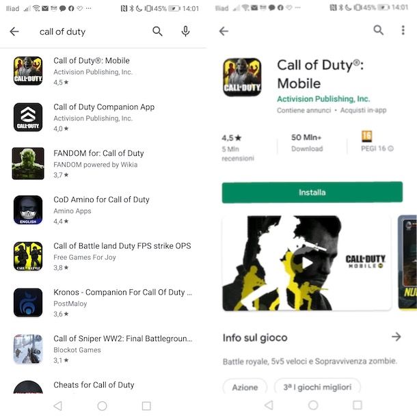 Come scaricare COD Mobile su Android
