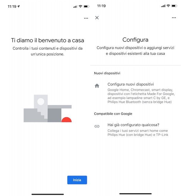 Come configurare Google Home Mini