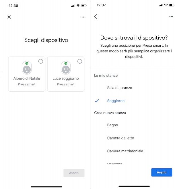 Aggiungere dispositivi a Google Home