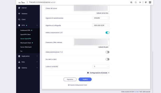Come creare una VPN domestica: router