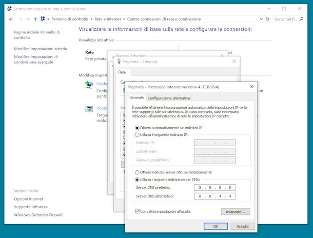 DNS Windows 10