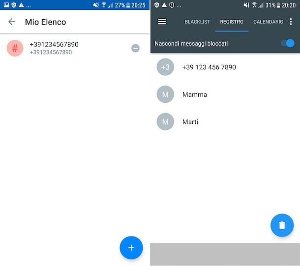 App per bloccare numeri su Android