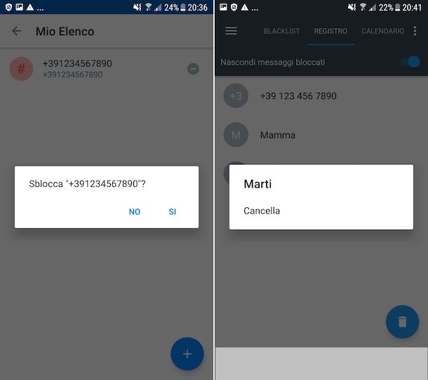 App per bloccare numeri su Android