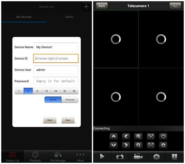 App per DVR