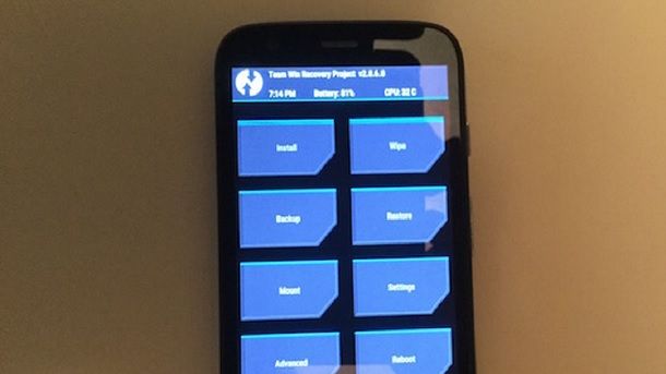 Password vecchio smartphone Android Recovery