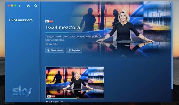 Come registrare dispositivo a Sky Go