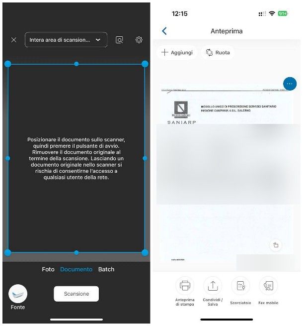 Come scannerizzare un documento cartaceo