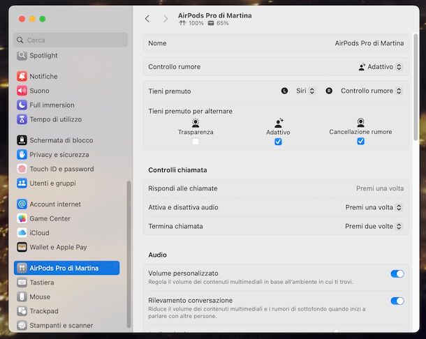 AirPods macOS