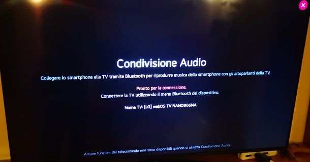 Come collegare iPhone alla TV con Bluetooth