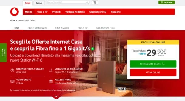 Vodafone Internet Unlimited