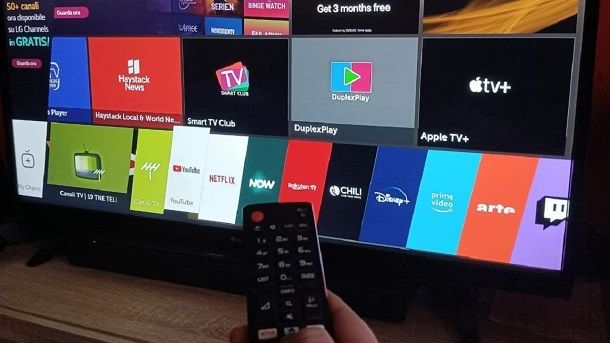 Smart TV come usare Internet