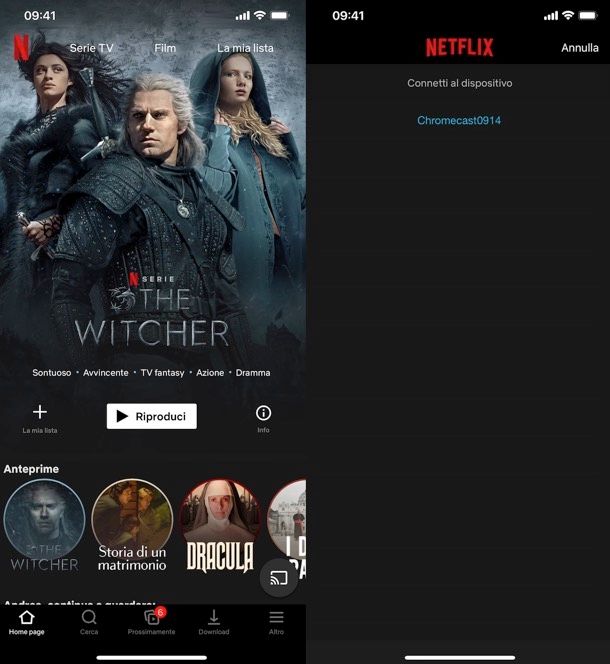 Netflix Chromecast