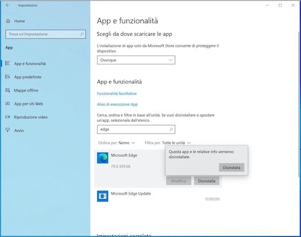 Nuovo Microsoft Edge