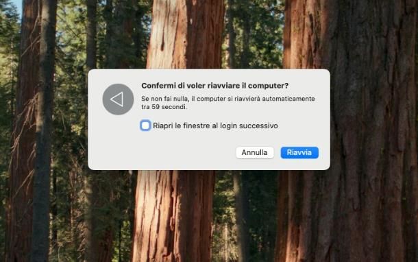Come riavviare il PC dalla tastiera