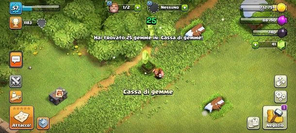 Cassa di gemme Clash of Clans