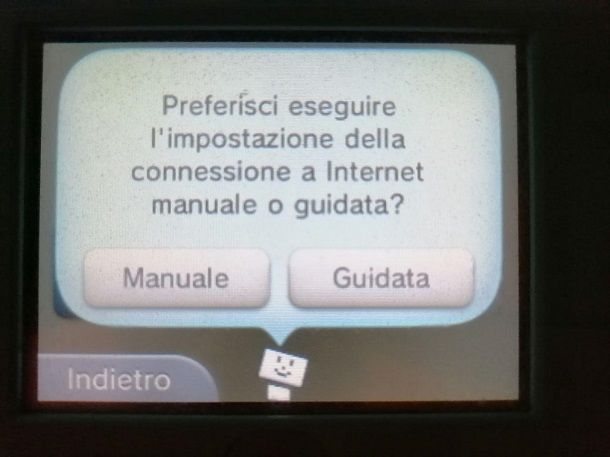 Connessione guidata Nintendo 3DS