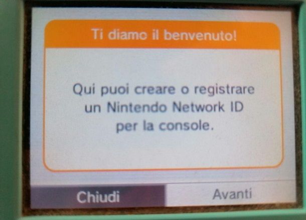 Creare Nintendo Network ID