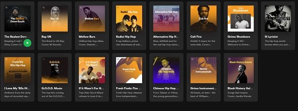 Hip hop spotify