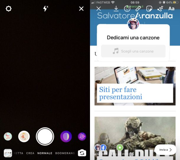 Instagram domande
