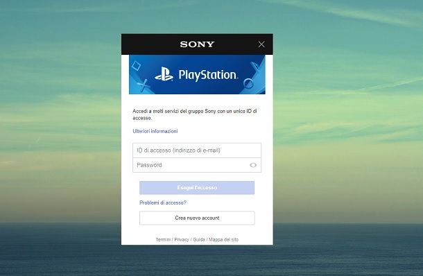 Login PlayStation Network