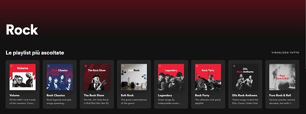 Rock Spotify