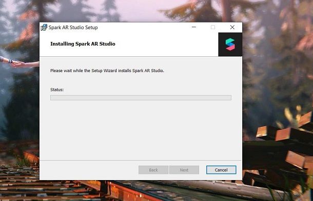 Spark AR studio installazione