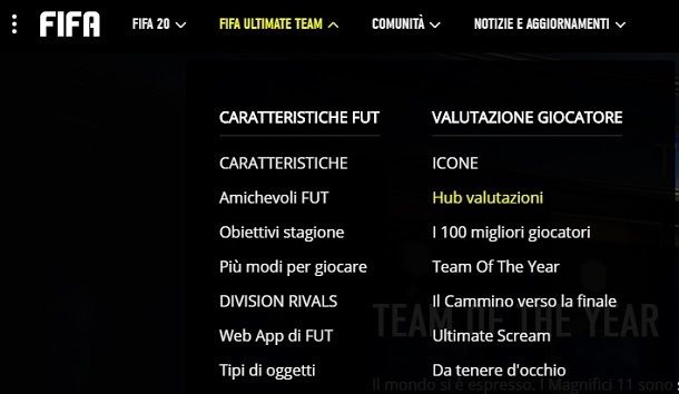 Valutazioni FIFA 20