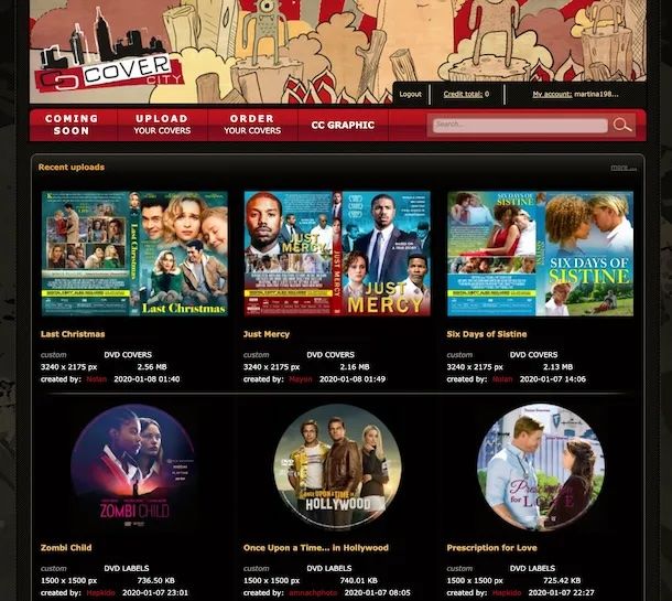 Cover DVD