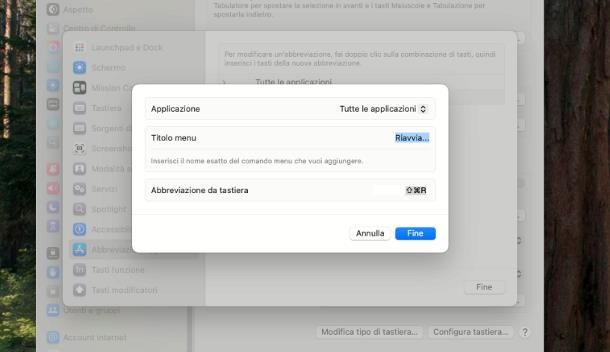 Come riavviare il PC dalla tastiera