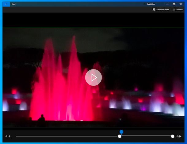 Foto di Windows 10