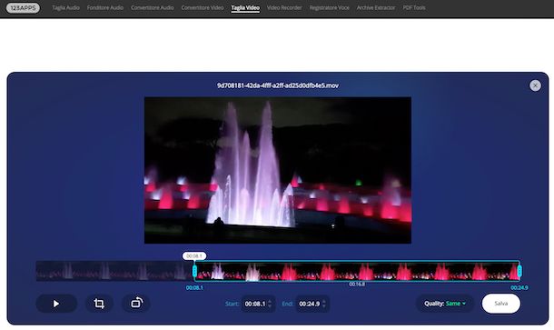 Taglia Video di 123Apps