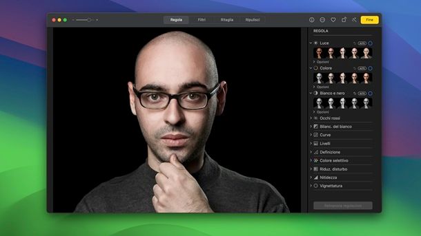 Foto Programmi per editing macOS