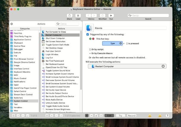 Come riavviare il PC dalla tastiera