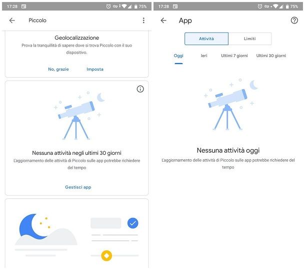 Come vedere il tempo di utilizzo Android