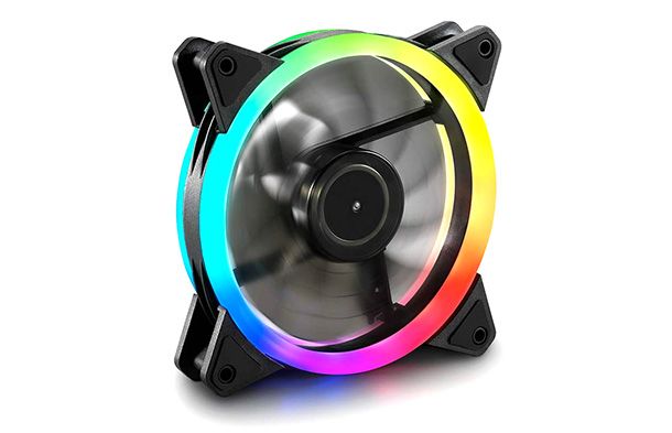 6X VENTOLE LED ARGB COLORATE PC CASE 120 HUB LED RGB CON TELECOANDO AURA SYNC 3 PIN 6X VENTOLE LED ARGB COLORATE PC CASE 120 HUB LED RGB CON TELECOANDO AURA SYNC 3 PIN