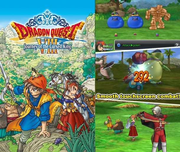 Un grande classico degli RPG 3D più moderni: Dragon Quest VIII