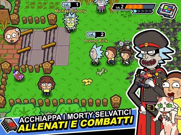 Pocket Morty: il folle RPG stile Pokémon