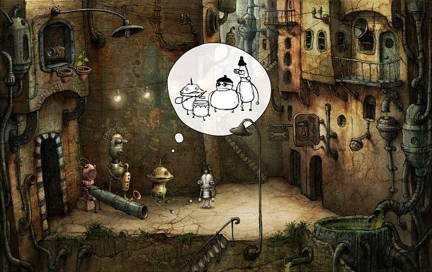 Favoloso il 2D di Machinarium