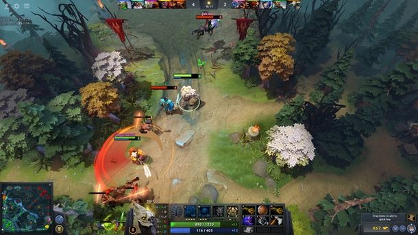 Il più grande MOBA Dota 2 è gratis