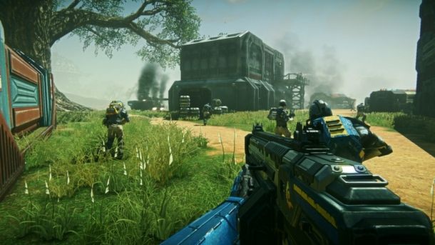 Battaglie in larga scala attendono in Planetside 2