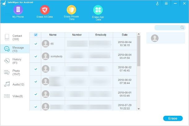 Come cancellare definitivamente SMS ricevuti