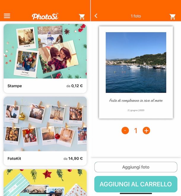 PhotoSì app