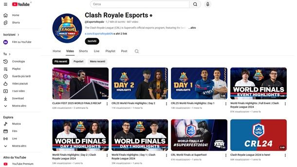 Imparare dai professionisti Clash Royale