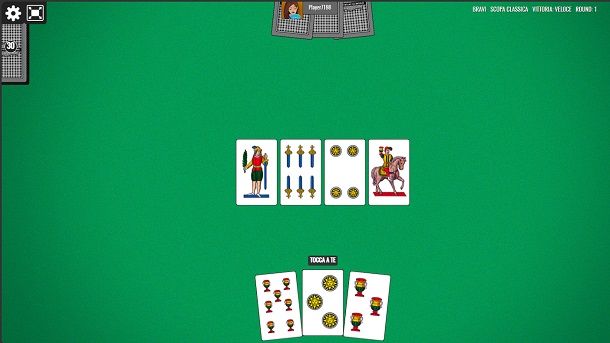 Scopa Più Scopa multiplayer online