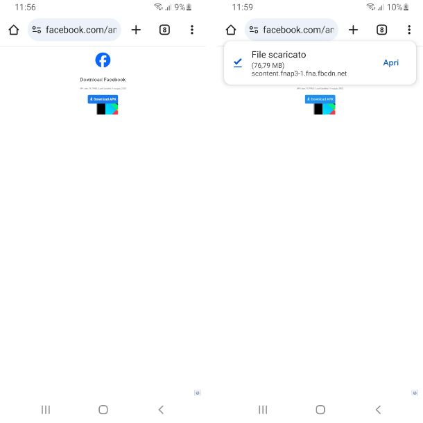 Facebook Android