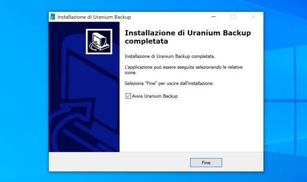 Uranium Backup